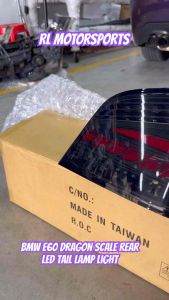 BMW E60 2003 2004 2005 2006 2007 2008 2009 2010 GTS Style OLED Black Edition rear led tail lamp light bodykit body kit