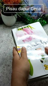 Pisau Dapur Stainless Steel Kuat & Tajam Bisa Di Asah Panjang 28 cm