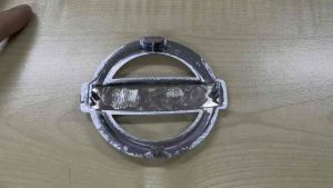 *Nissan N17L Almera 12-15 Rear Bonnet Emblem/ Belakang Bonet Logo 84890-3AA0A (oem)