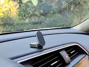 Car Holder Magnetic Lipat Foldable Dashboard Mobil Putar 360° Adjustable