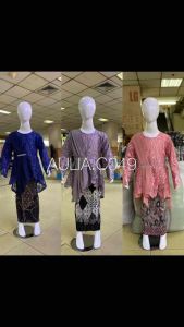 A.C> SETELAN KEBAYA SELENDANG ANAK / KEBAYA WISUDA LUCU / Pakaian anak perempuan 5-12tahun