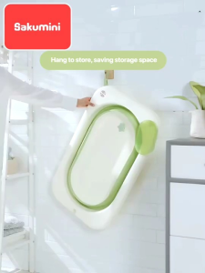 Sakumini Baby Bathtub Portable Bak Mandi Lipat Anak