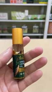 Dầu Nhân Sâm Thái Lan Ginseng Green Herb Oil 8ml (MẪU MỚI NHẤT CHÍNH HÃNG)