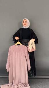 ZAINA DRESS: Pakaian Formal Lebaran & Outfit Gamis Broklat