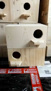 Nestbox for birds size 5x5x9inches