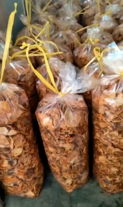 Basreng pedas daun jeruk (bentuk koin) | 250gr | 500 gr | 1 kg|