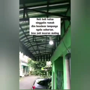 fiting lampu sensor COD