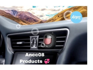 Air Freshener Mini Clip Car Airpro 2.5ml. Fresh Vanilla Scent