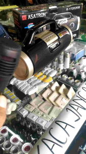 Amplifier Karaoke Portable Asatron: Mic Suara Jernih & Bluetooth Flashdisk