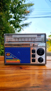 วิทยุโซล่าเซล/ลำโพงบลูทูธ FP-310BT ขนาดพกพาสุดคุ้ม! พกพาสะดวก แถมฟรี สายชาร์จ