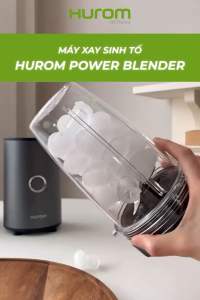 [CHÍNH HÃNG] Máy Xay Sinh Tố HUROM BL-D01 Công Suất 900W - 3 Cốc Linh Hoạt - Bảo Hành 3 Năm