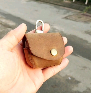 Bao da Samsung Galaxy Buds 3 Pro thủ công Handmade (đồ da thủ công)