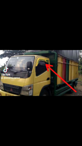 [COD] 1 set Talang air Hino 500 Canter Ragasa Dyna/Dutro bahan fiber glass berkualitas bikin ganteng kendaraan anda