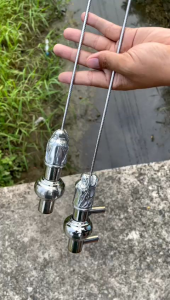 Antena toppers antena variasi mobil truk pickup bahan stainless anti karat panjang 1~2meter