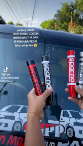 [COD] Tongkat persneling variasi mobil truk pickup L300 dll panjang 20cm drat dobel cocok untuk baut 14 dan 17 atau universal