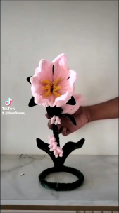 LAMPU TIDUR LILY OF THE VALLEY LAMPU KAWAT BULU/BUNGA HIAS/PIPE CLEANER/KAWAT BULU/CANTIK DAN TERLARIS