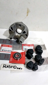 Nap gir + bearing KVL plus karet tromol belakang Honda Supra X 125 Disk Supra X 125 FI Disk Blade New