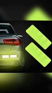 Pelekat Reflektif Sesuai untuk Kereta Motosikal topi keledar motosikalBasikal Van Lori  Promo Set Beli 10 FREE 20   Jalur Reflektif Pelekat Cahaya Kuat