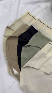 Quần lot nữ su cạp cao chữ healthy tàng hình phong cách thể thao