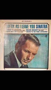 [แผ่นเสียง Vinyl LP อัลบัม Softly As I Leave You โดย Frank Sinatra ปุ่มอัตโนมัติ เคล็ดลับที่สุด NM แบ่งที่ปลอดภัย ที่เคยได้จับใบปุ่ม ถุง: US ถัดไปเมื่อ 1964 ราคา 1350 บาท]