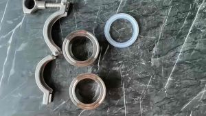 Ferrule 304 เฟอร์รูลสแตนเลส ชุดแคล้มป์เฟอรูลครบเซ็ต สำหรับท่อ SCHและFood Grade ขนาด 4 หุน - 6 นิ้ว