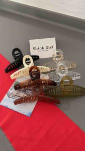 [Singapore] 13cm Large Jelly Hair Claw Clip Korean Style Hairpin Girl’s Hair Accessories
