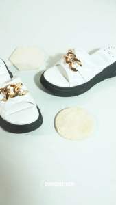 BELLEZA Dunkenstock CHERIYA Sandal Wanita Wedges Chain Tinggi 5cm Casual