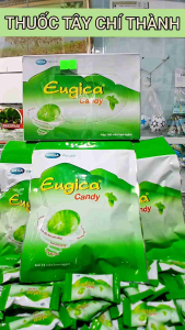 Kẹo ngậm EUGICA. Tan Đàm Giảm Đau Họng Thông Thoáng Đường Hô Hấp.