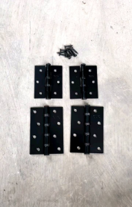 Engsel Pintu Rumah hitam doff 4inch 3inch Tebal Engsel Jendela 3" Black Elegan Awet Berkualitas Engsel Pintu Hitam 5 inch 4 inch 3 inch Engsel Jendela Hitam Tebal Awet