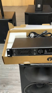 Poweramp Class D 1U. รุ่น LO-4502 กำลังขับ 450 วัตต์ ที่ 8โอห์ม 650 วัตต์ ที่ 4 โอห์ม ขับดอกลำโพง 10-15 นิ้ว ข่องละ 2 ดอก แจ่มๆ