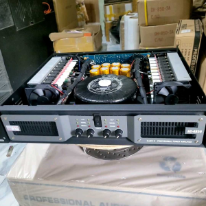 Đẩy công suất 4 kênh 32 sò 2400W biến áp xuyến cực khỏe bảo hành 12 tháng