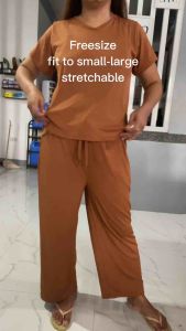 Knitted Terno for Women: A Comfortable Fit for Small to Semi-XL Bodies