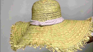 DaVee | Womens straw sun hat hand-made Woven straw hat Summer anti-UV Straw Hat Beach Hat
