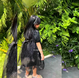 DRESS BRUKAT ANAK TILLE KEKINIAN DRESS BRUKAT ANAK SOPHIA TERCANTIK