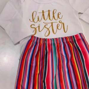 [0-3th] JUMPER BAYI PEREMPUAN IMPORT SET BADANA LITTLE SISTER