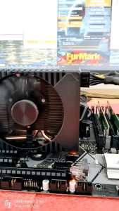 การ์ดจอ MSI GeForce GTX 1660 GDDR5 VENTUS XS  6GB OC สภาพสวย ปกติทุกพอร์ต
