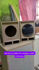 BOX SPEAKER 6 INCH DAN 65 INCH SUPER TEBAL MDF 13 MM