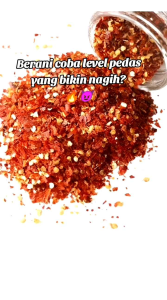 Cabe bubuk Chili Flakes Asli | Serpihan Cabe Kering Pedas | Cocok untuk Semua Masakan