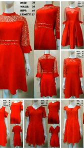 TRENDY NEW ARRIVALS ELEGANT PRELOVED RED DRESSES ❤️