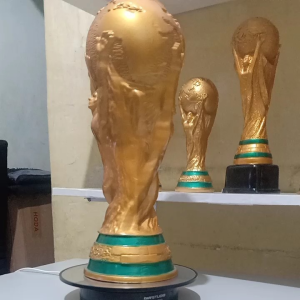 piala/trofi piala dunia world cup 36 cm resin