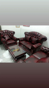Satu Set Sofa Jaguar 221 Plus Meja & 5 Bantal Imut Gratis Ongkir Bandung