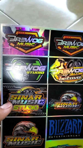 Stiker Sound System | Stiker Audio | Stiker Sound System Audio | Stiker Anti Air | Stiker Bahan Vinyl | Stiker Hologram