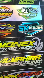 Stiker Sound System | Stiker Audio | Stiker Sound System Audio | Stiker Anti Air | Stiker Logo Sound System Bahan Vinyl