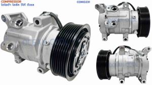 คอมแอร์ โตโยต้า ไฮลักซ์ วีโก้ ปี 2004 - 2014 ดีเซล COM0231 COMPRESSOR TOYOTA HILUX VIGO DIESEL 10S11C 04-14 คอมเพลสเซอร์