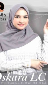 Hijab Segiempat Voal Laser Cut Premium By Azara