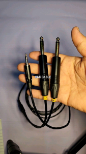 สายแจ็ค3.5+2P.PhoneสายAUX3.5ออก2โฟนโมโนR/Lสายคานาเร่ขนาดสาย3.2มม(CANARE MADE IN JAPAN)ยาว1ม./1.5ม./2ม./3ม./5ม./10ม./15ม./25ม./30ม.