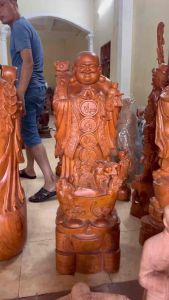 Tượng chúc phúc vạn sự như ý dấu ấn của các doanh nghiệp thành đạt tượng lớn uy nghiêm có 2 kích thước cao 1m và 1m2