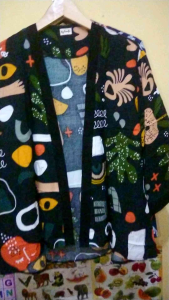 ByHanifa outer wanita cardigan kimono