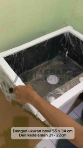 Paket Kitchen Sink Premium Full Set Selang Avur Tirisan Kran