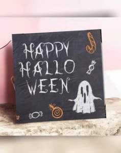 Party Napkin / Serviette (Paper) - Colour Halloween Skull Print  [NSP076]